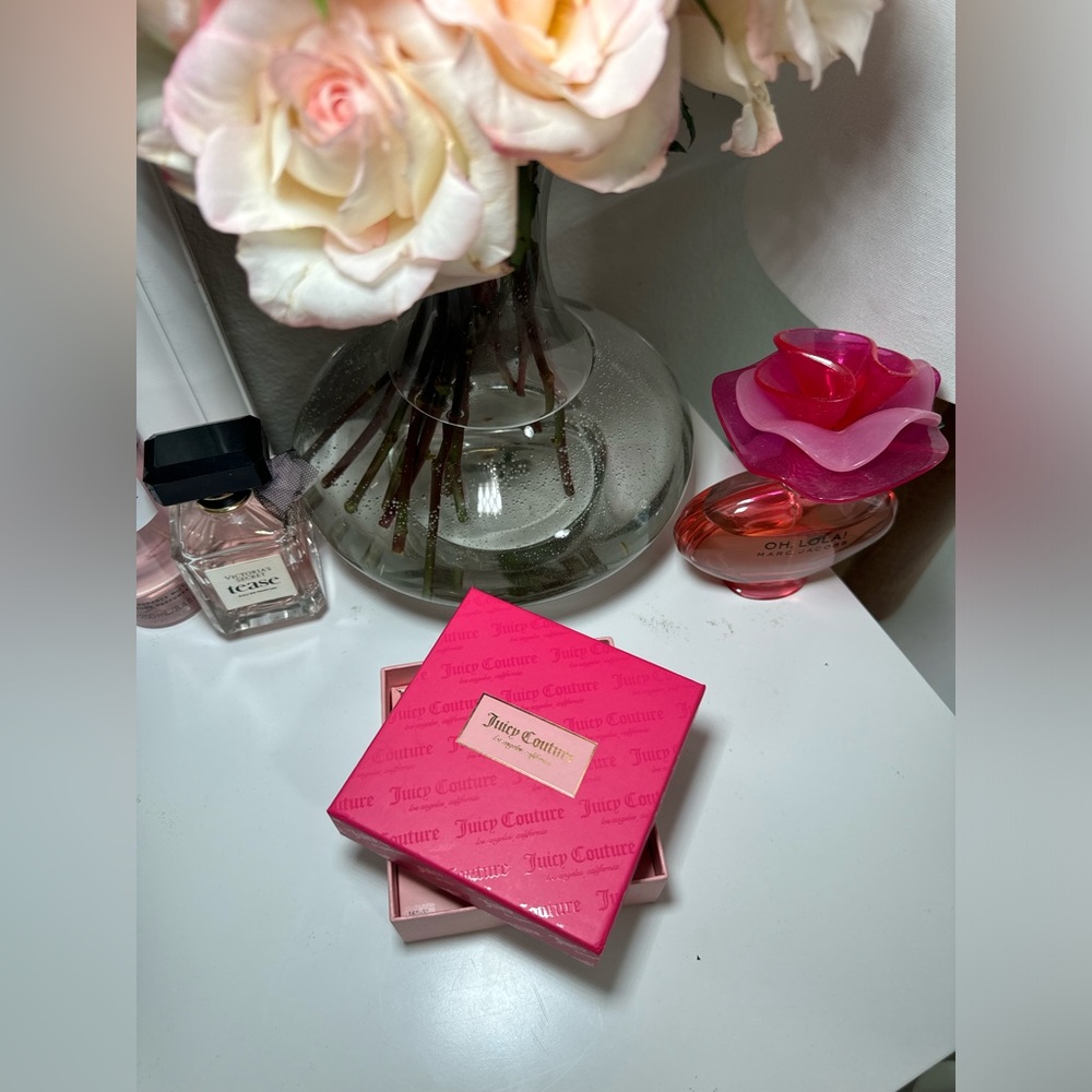 Juicy Couture Necklace and Earrings.